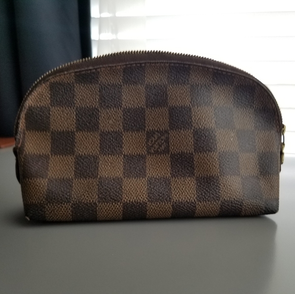 Louis Vuitton Vintage Makeup pouch Damier ebene print - Picture 10 of 16